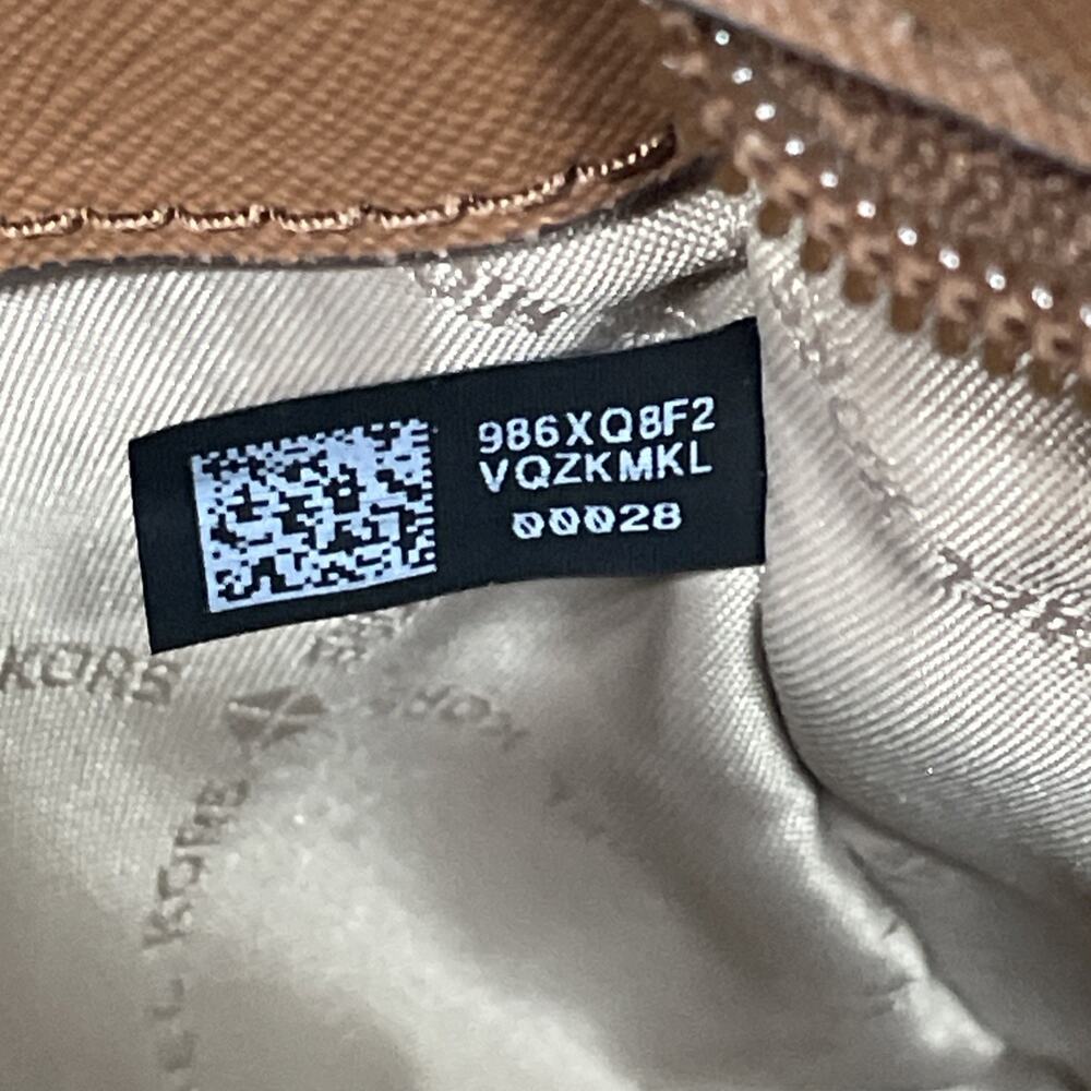 Michael Kors Selma Med Leather Logo Messenger Crossbody Bag Browns Strap DAMAGED - Picture 5 of 16
